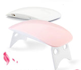 Portable USB LED Nail Light 6W – At-Home Gel Nail Lamp for Quick & Easy Manicure